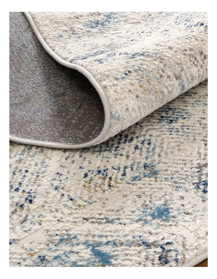 Expressions Navy Blue Ikat Rug - EX06 image 3