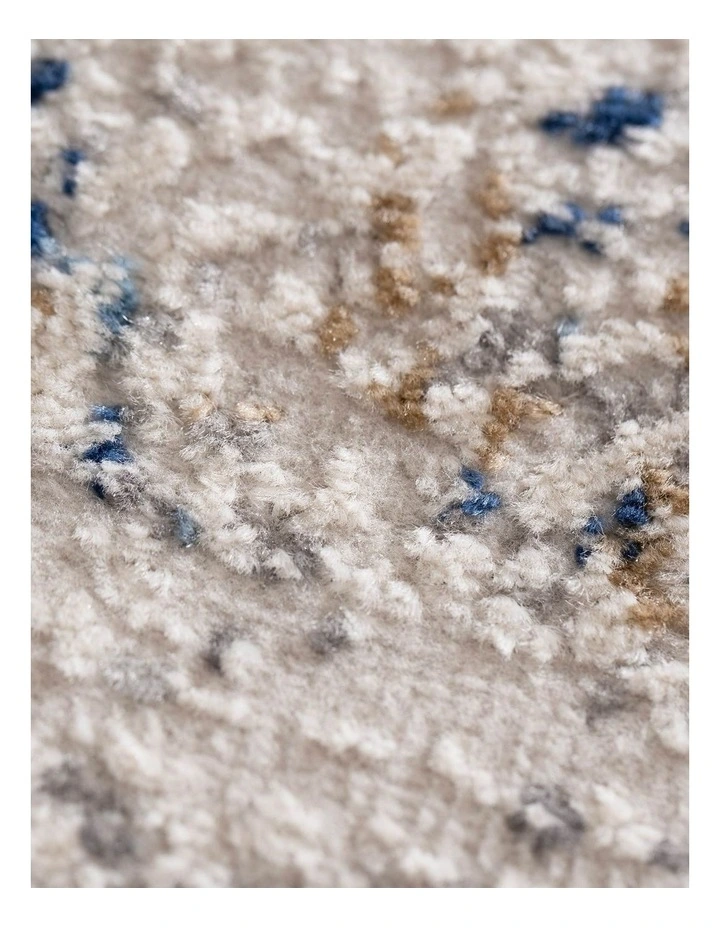 Expressions Navy Blue Ikat Rug - EX06 image 4