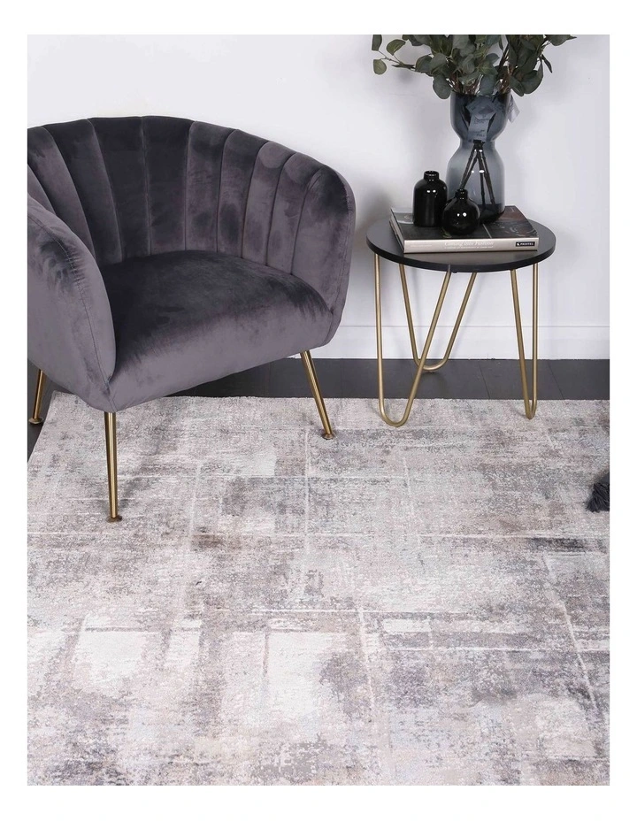Expressions Beige Grey Modern Rug - EX07 image 2