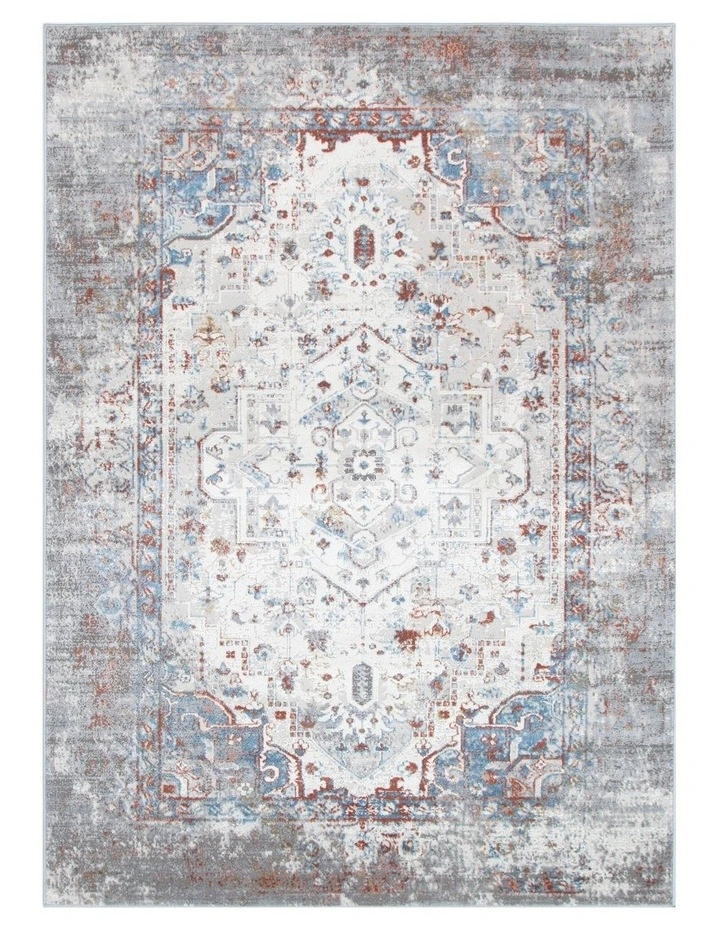 Expressions Grey Multi Contemporary Rug - EX03 image 1