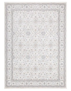Maya Traditional Border Cream and Beige Rug - M103