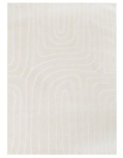 Mila Arch Lines Cream Rug - MIL7