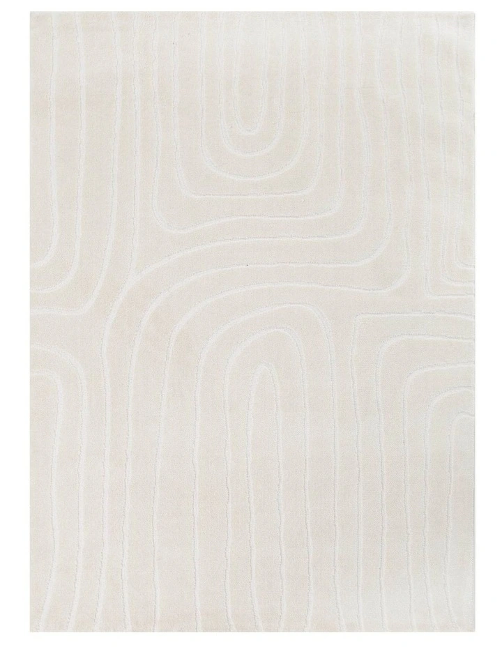 Mila Arch Lines Cream Rug - MIL7 image 1
