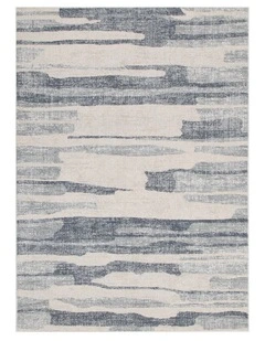 Toscana Watercolour Blue Rug - TOS3