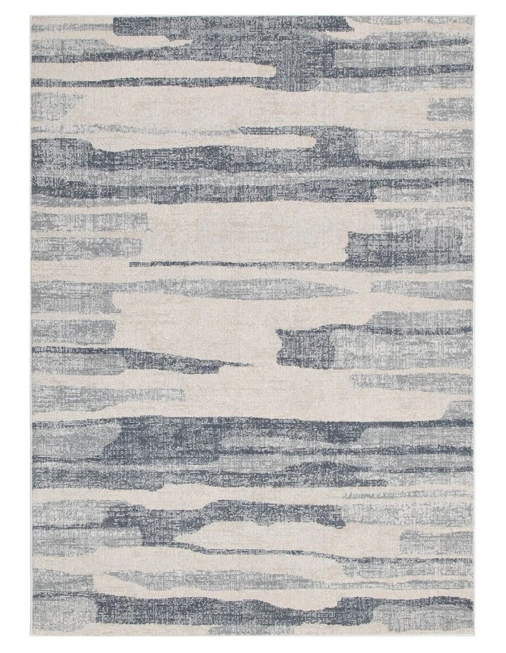 Toscana Watercolour Blue Rug - TOS3 image 1