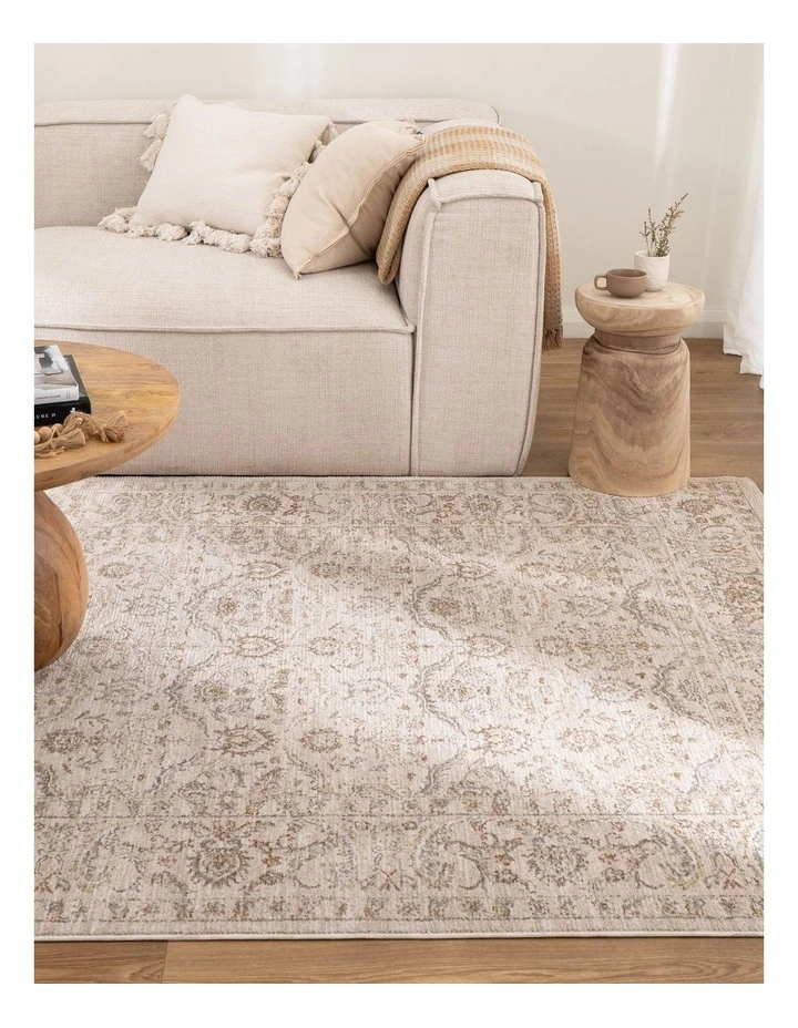 D106- Delphine Classic Sage Vintage Rug image 4