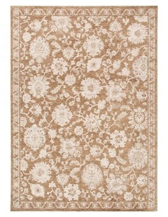 D105- Dephine Toffee Vintage Rug