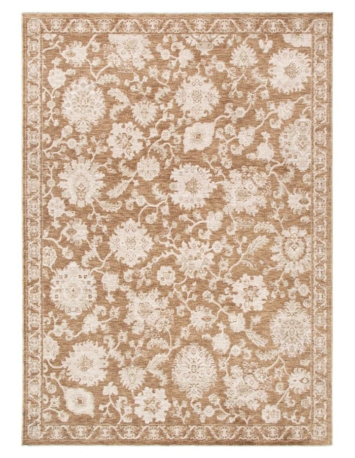 D105- Dephine Toffee Vintage Rug image 1