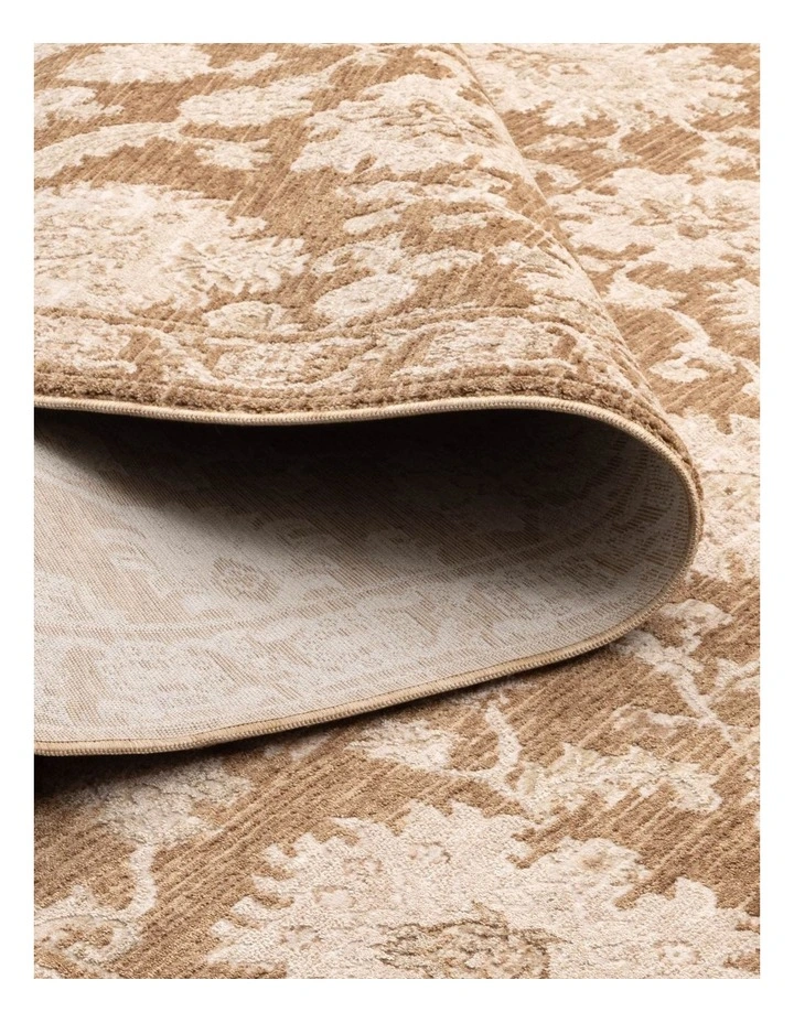 D105- Dephine Toffee Vintage Rug image 3