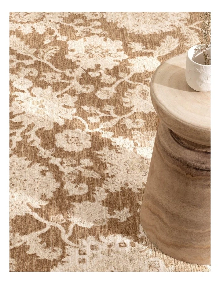 D105- Dephine Toffee Vintage Rug image 5