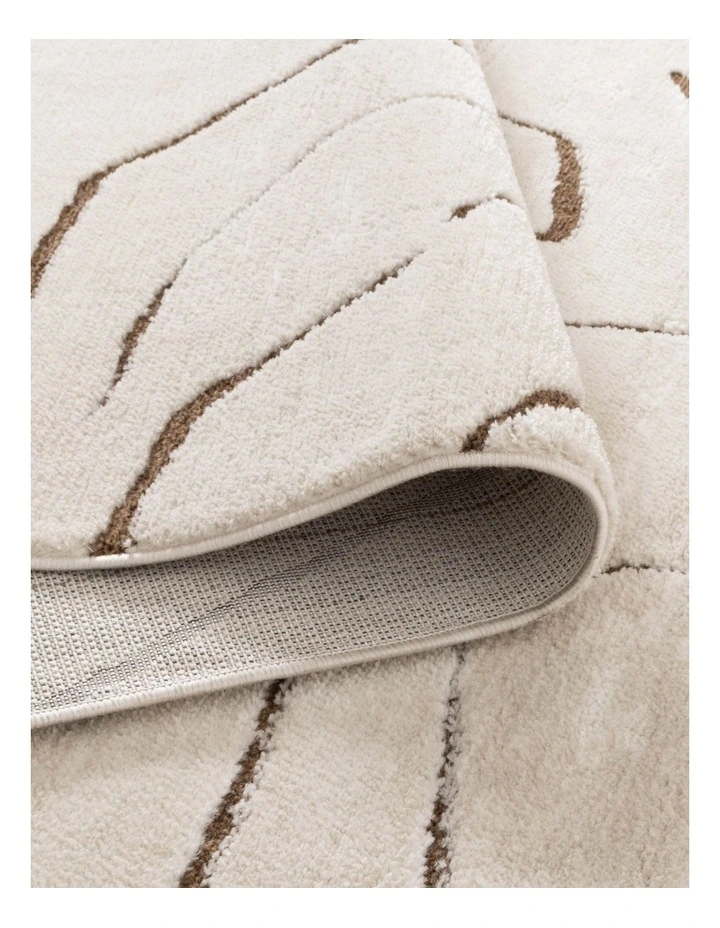Mila Modern Lines Cream and Brown Rug - MIL5 image 3