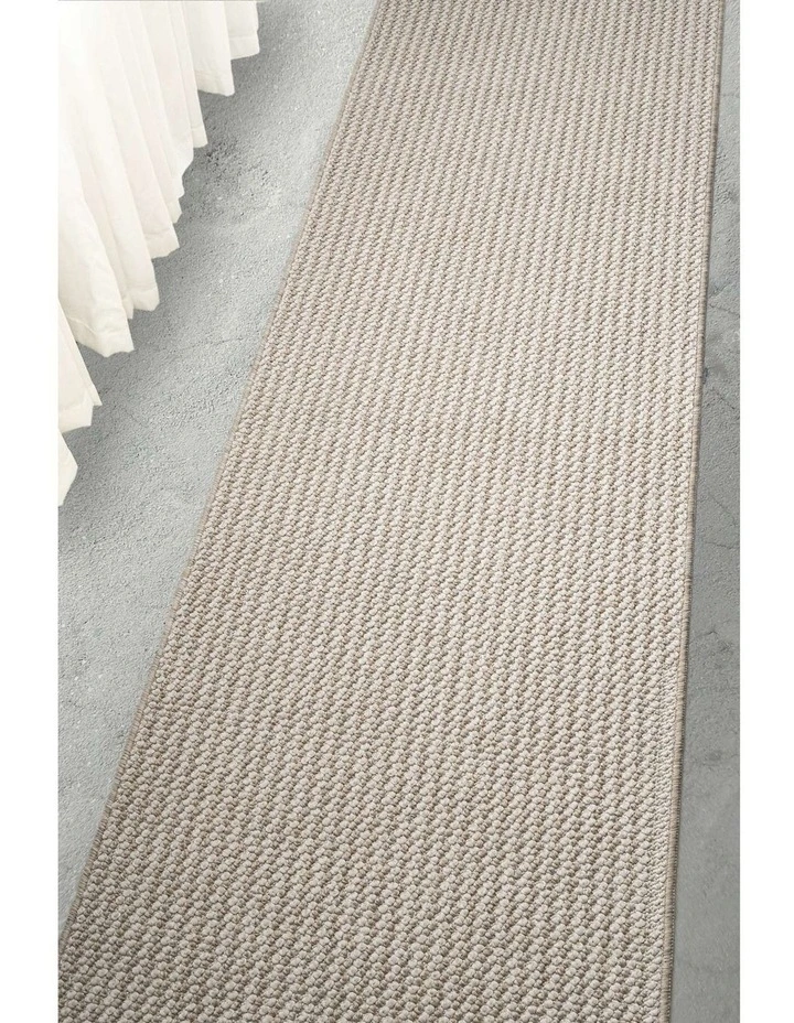 LOOPSIE ABYDOS CREAM INDOOR OUTDOOR RUNNER RUG image 6