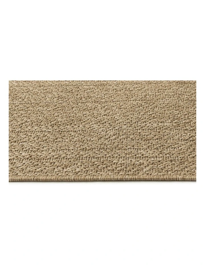 LOOPSIE MAADI NATURAL CONCENTRIC CIRCLES INDOOR OUTDOOR RUG image 3