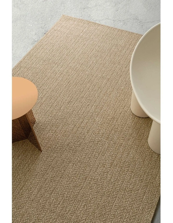 LOOPSIE MAADI NATURAL CONCENTRIC CIRCLES INDOOR OUTDOOR RUG image 6