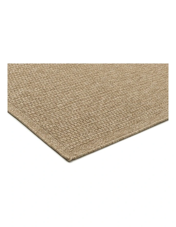LOOPSIE  SHARM NATURAL BASKETWEAVE INDOOR OUTDOOR RUG image 2