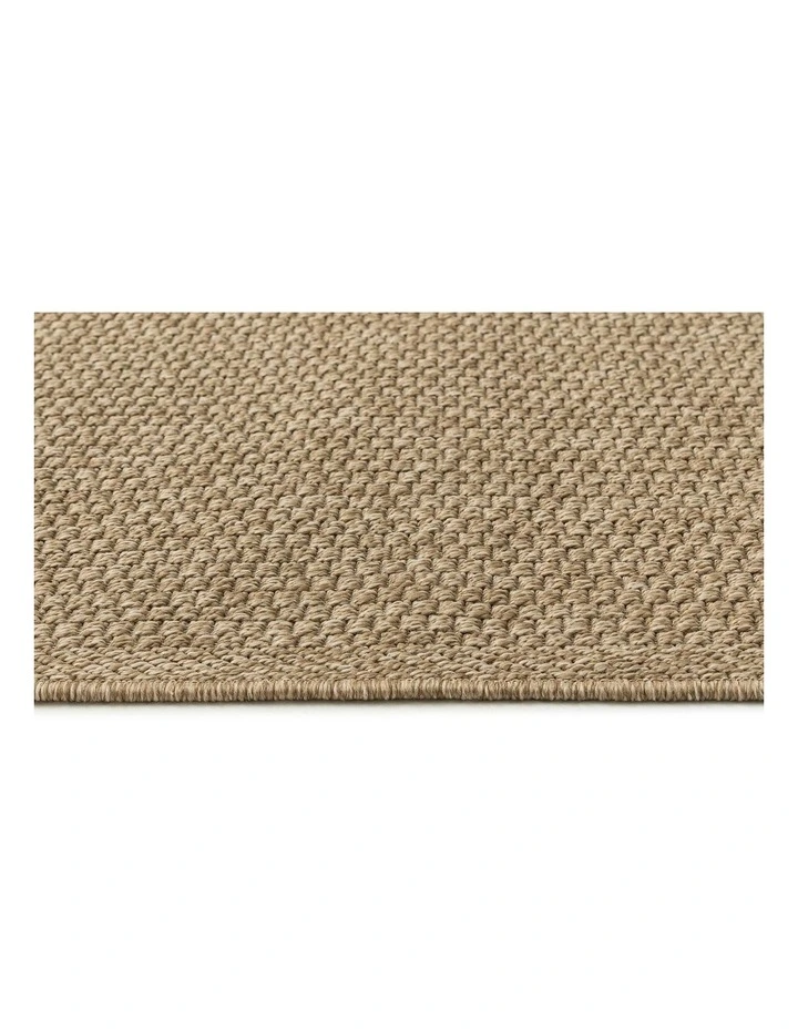 LOOPSIE  SHARM NATURAL BASKETWEAVE INDOOR OUTDOOR RUG image 4
