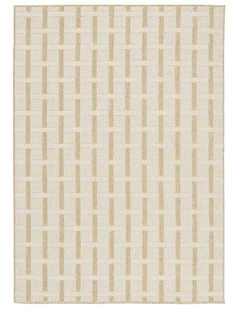 LOOPSIE EDFU CREAM INDOOR OUTDOOR RUG