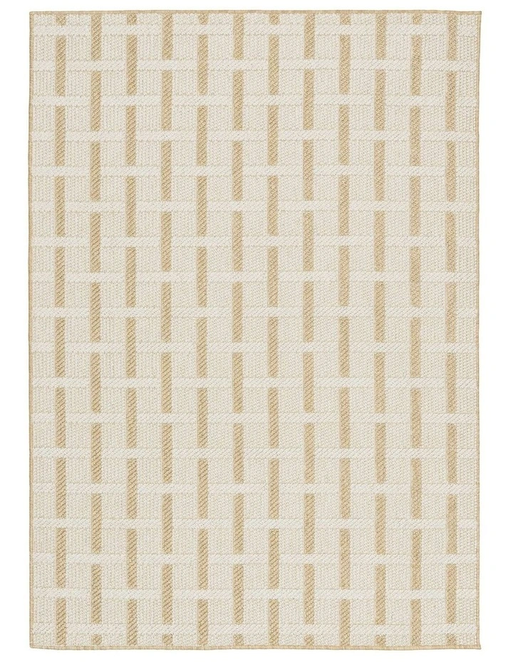 LOOPSIE EDFU CREAM INDOOR OUTDOOR RUG image 1