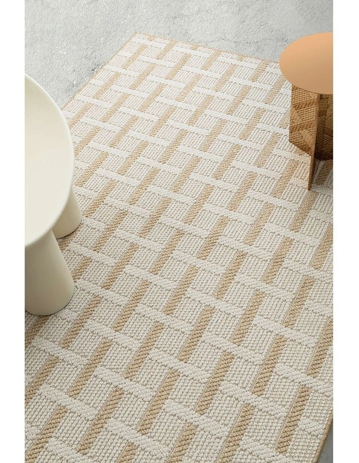 LOOPSIE EDFU CREAM INDOOR OUTDOOR RUG image 7