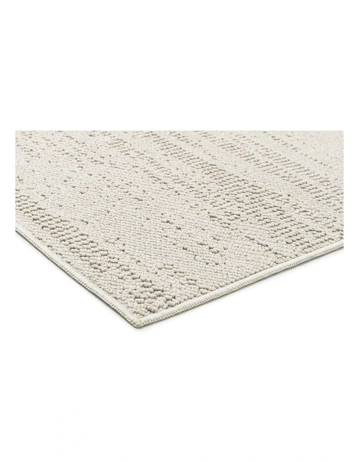 LOOPSIE  NUBIA OATMEAL INDOOR OUTDOOR RUG image 2