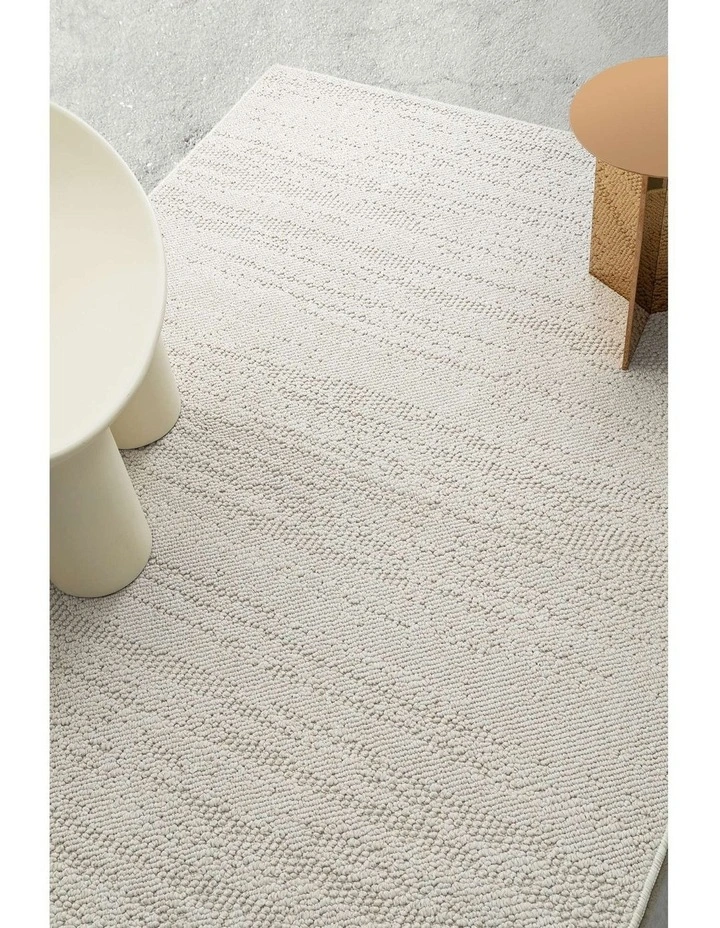 LOOPSIE  NUBIA OATMEAL INDOOR OUTDOOR RUG image 7
