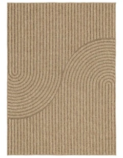 LOOPSIE ZAMALEK NATURAL ARCHES INDOOR OUTDOOR RUG
