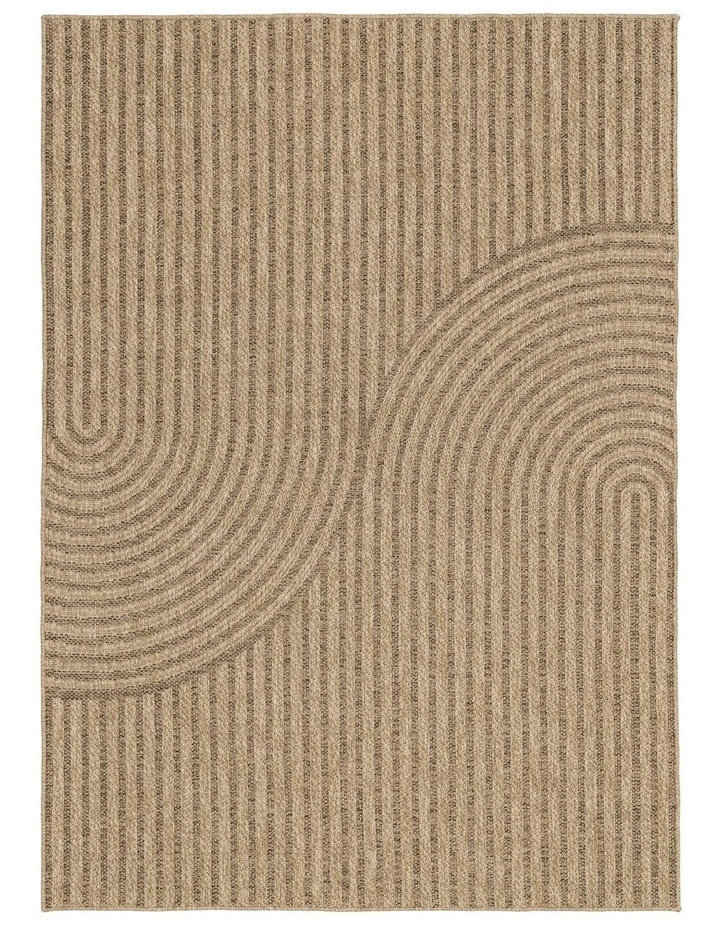 LOOPSIE  ZAMALEK NATURAL ARCHES INDOOR OUTDOOR RUG image 1