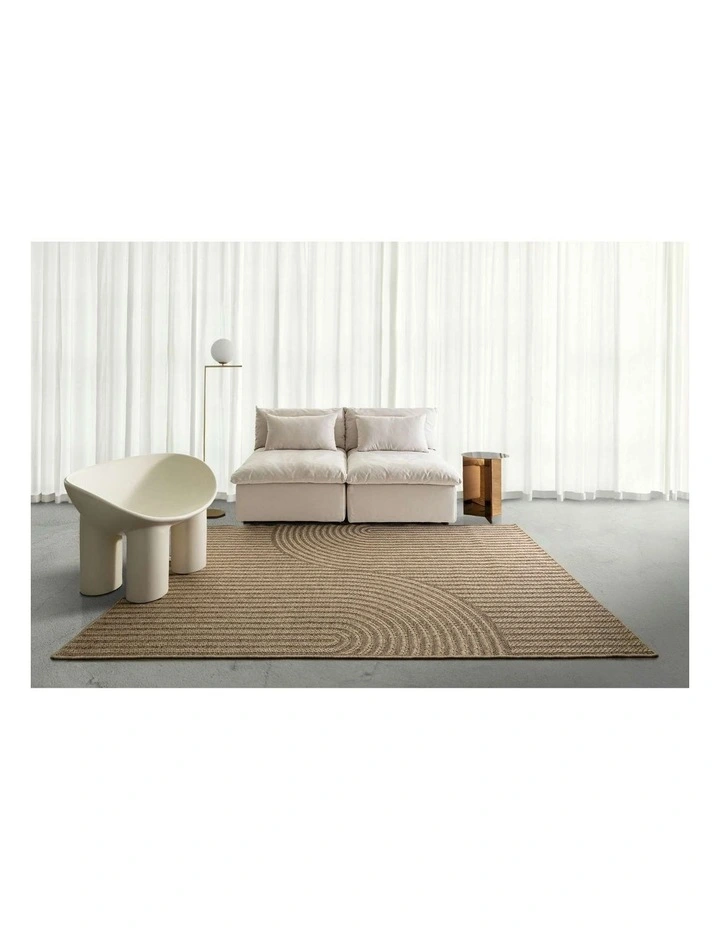 LOOPSIE  ZAMALEK NATURAL ARCHES INDOOR OUTDOOR RUG image 6