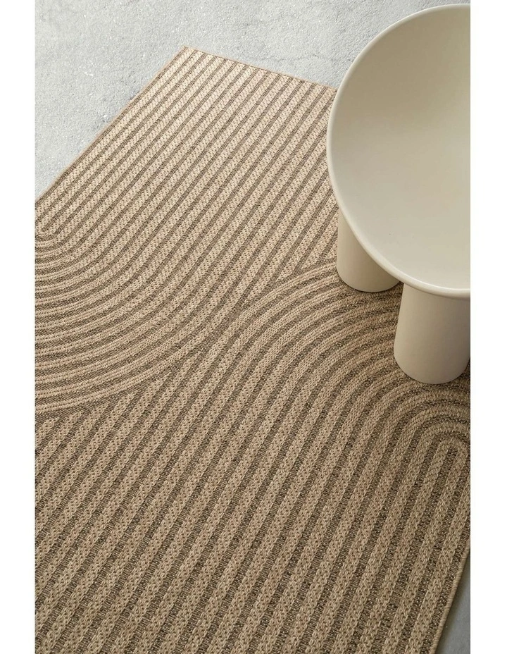 LOOPSIE  ZAMALEK NATURAL ARCHES INDOOR OUTDOOR RUG image 7