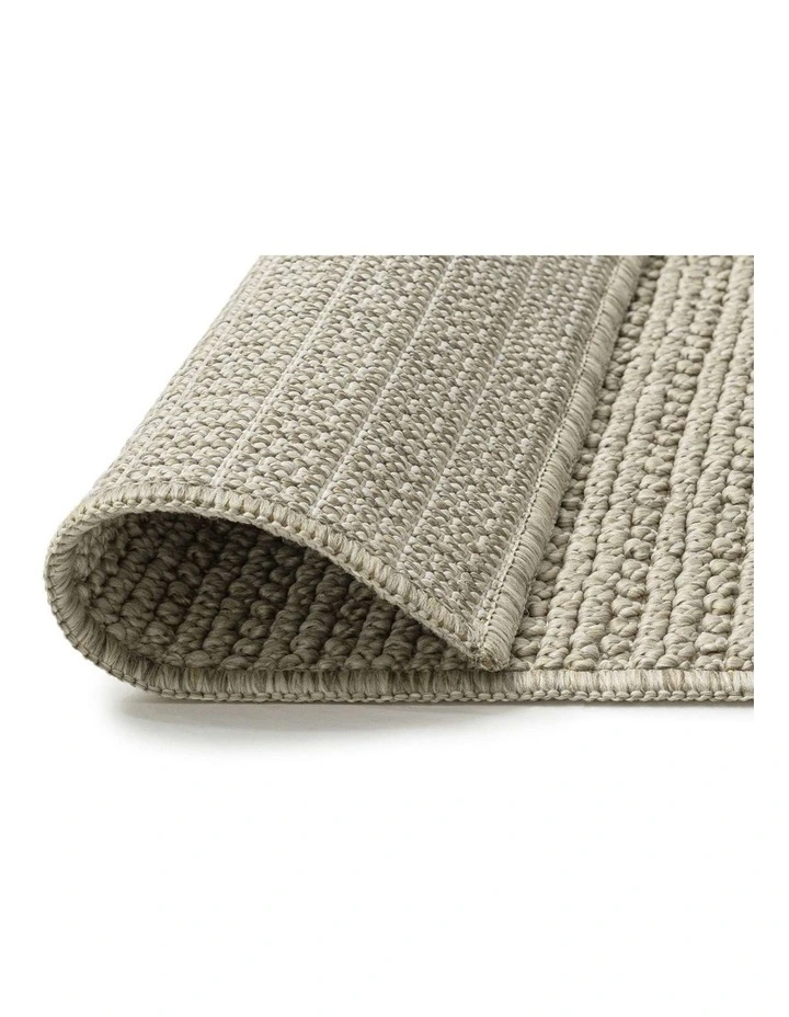 LOOPSIE KARNAK CREAM INDOOR OUTDOOR RUNNER RUG image 3