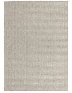 LOOPSIE ABYDOS CREAM INDOOR OUTDOOR RUG