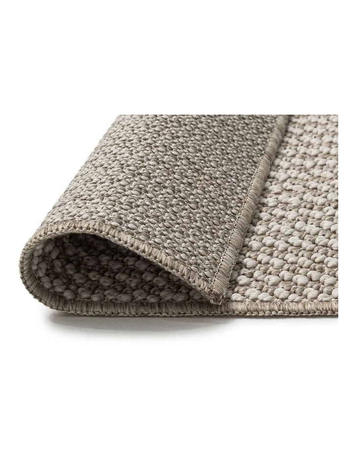 LOOPSIE ABYDOS CREAM INDOOR OUTDOOR RUG image 2