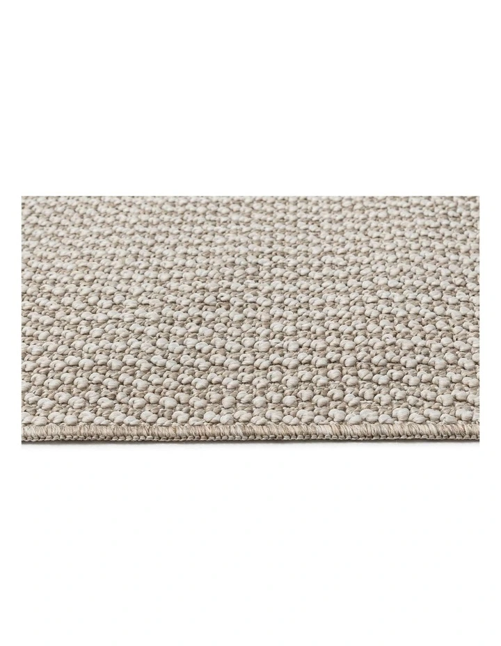 LOOPSIE ABYDOS CREAM INDOOR OUTDOOR RUG image 3