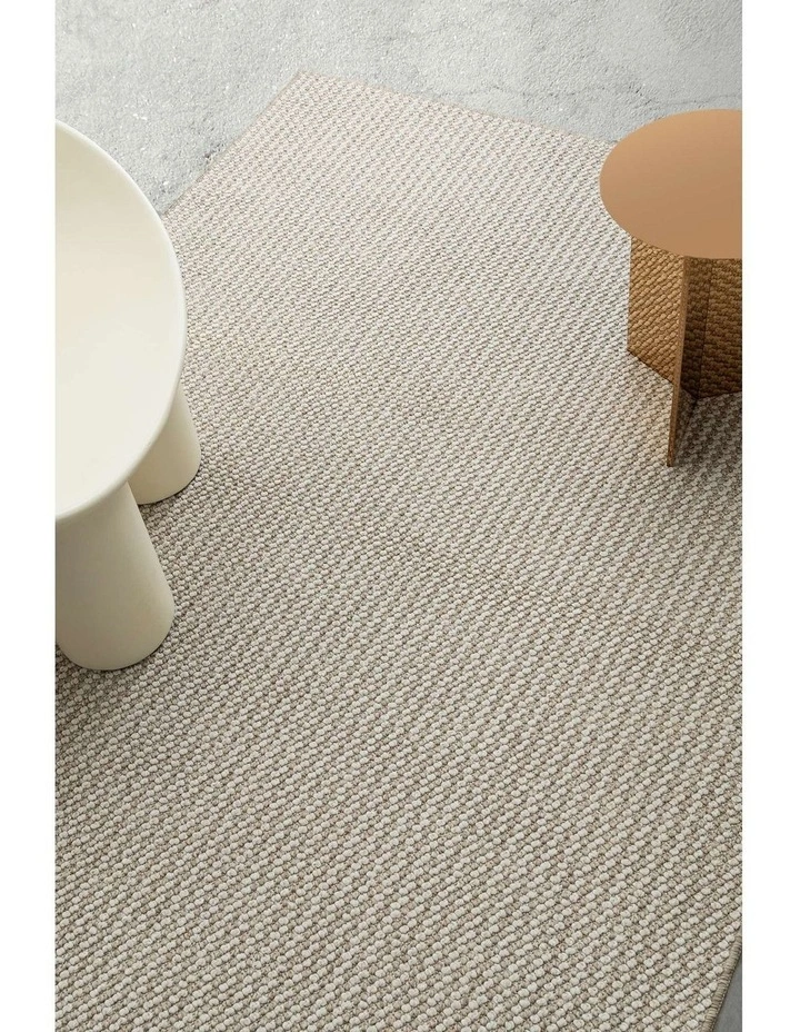 LOOPSIE ABYDOS CREAM INDOOR OUTDOOR RUG image 6