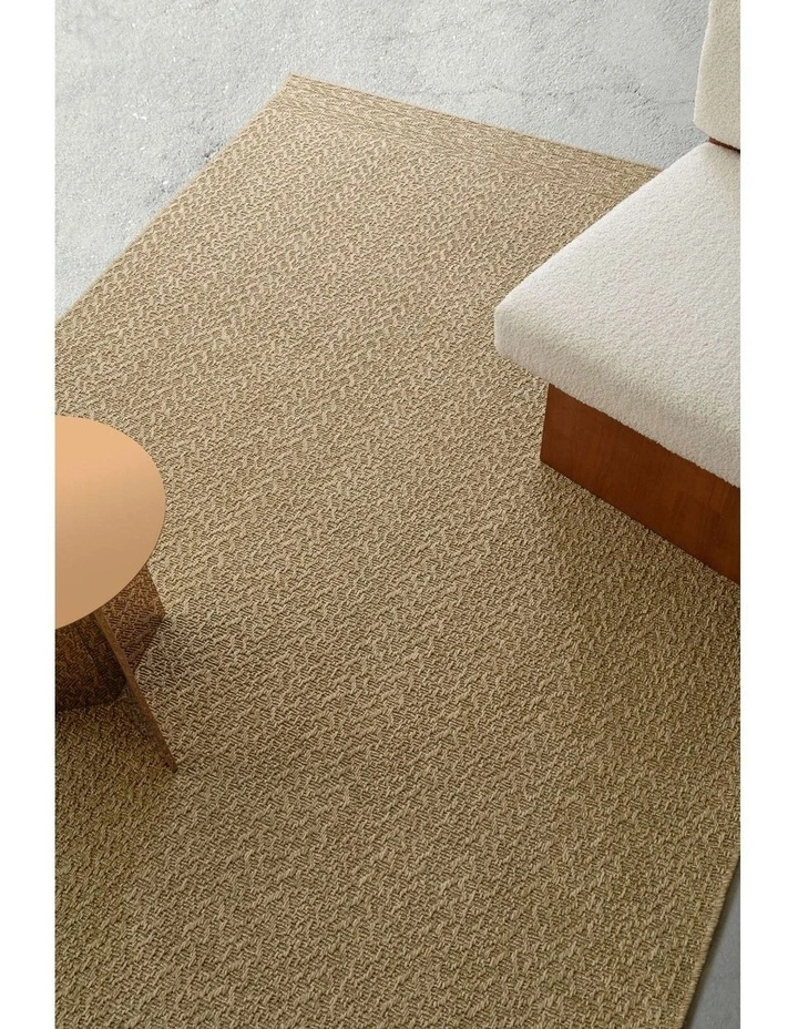LOOPSIE  ISMAILIA NATURAL HERRINGBONE INDOOR OUTDOOR RUG image 7