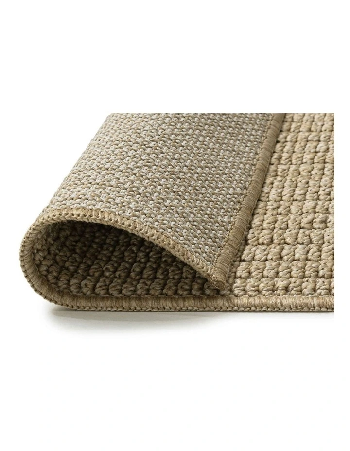 LOOPSIE KOMOMBO TAN INDOOR OUTDOOR RUG image 3
