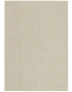 LOOPSIE KARNAK CREAM INDOOR OUTDOOR RUG