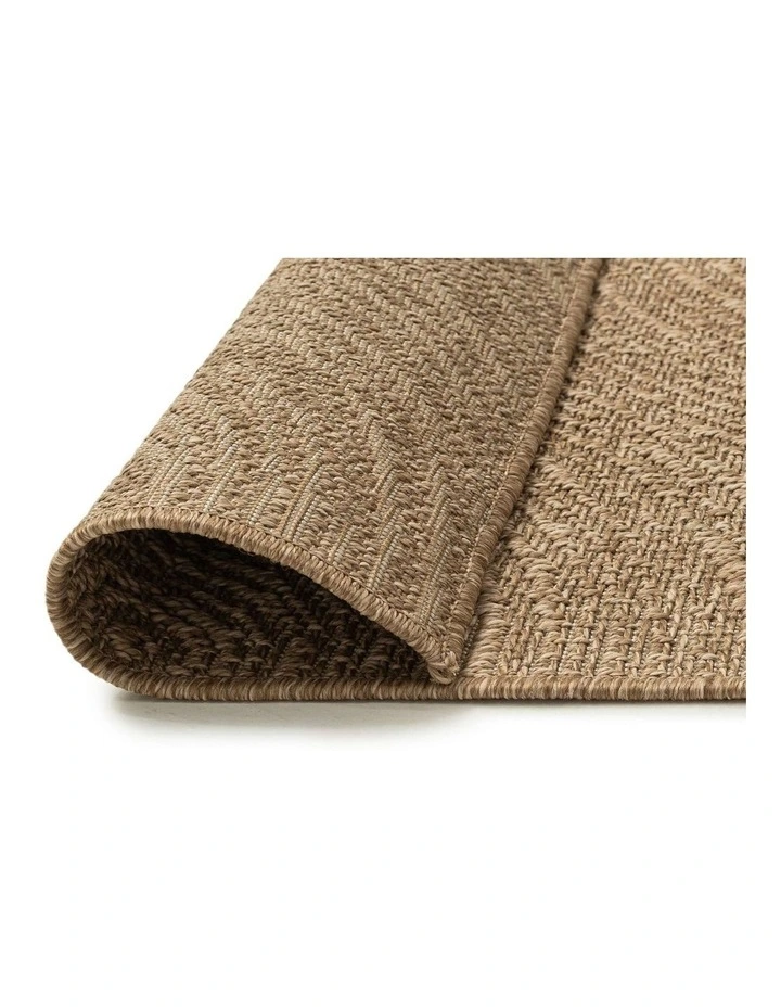 LOOPSIE ASWAN NATURAL CIRCLES INDOOR OUTDOOR RUG image 3