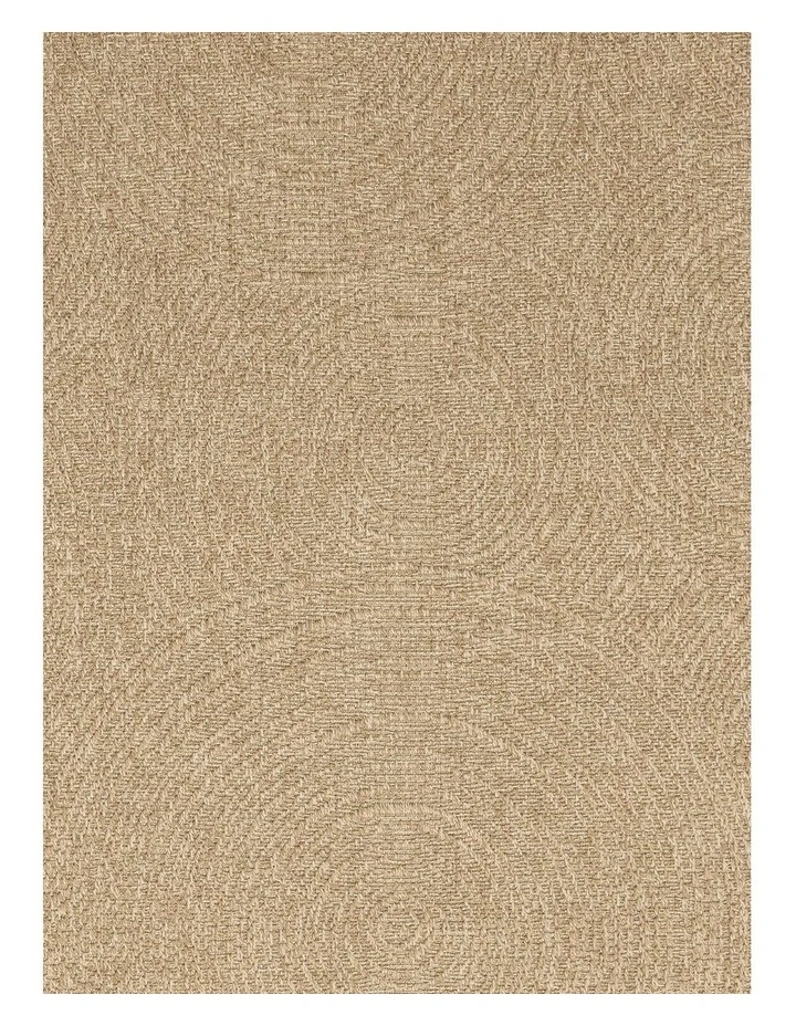 LOOPSIE ASWAN NATURAL CIRCLES INDOOR OUTDOOR RUG image 5