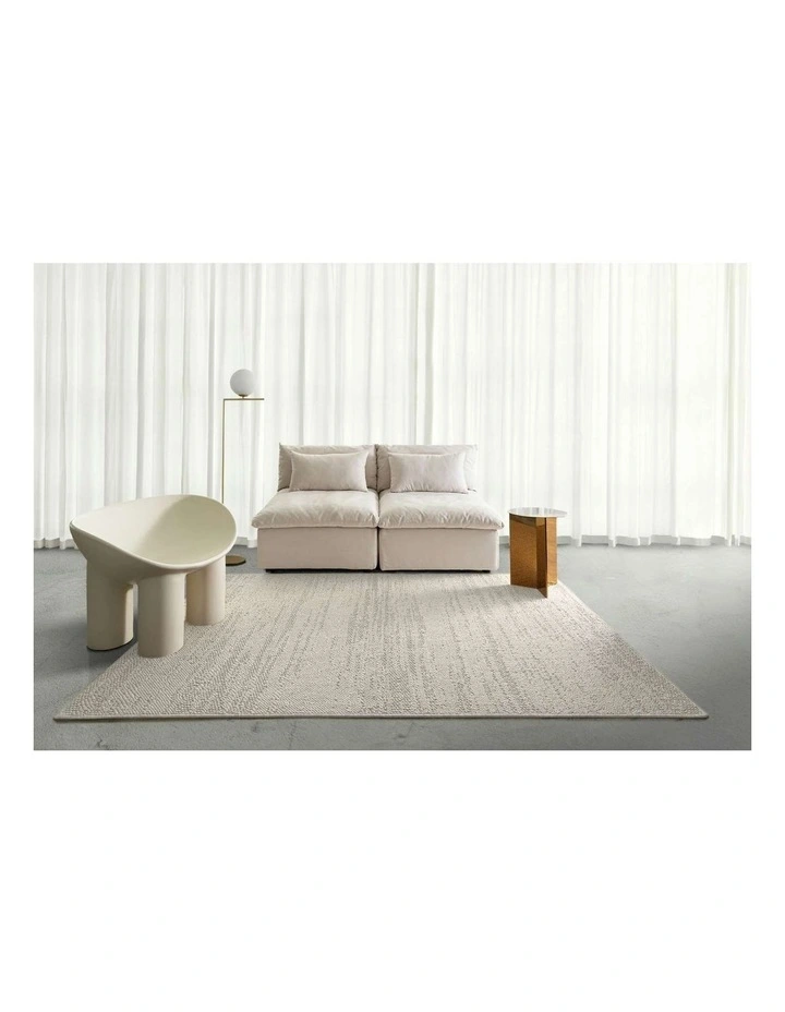 LOOPSIE AMARNA GREIGE INDOOR OUTDOOR RUG image 6