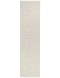 LOOPSIE NUBIA OATMEAL INDOOR OUTDOOR RUNNER RUG