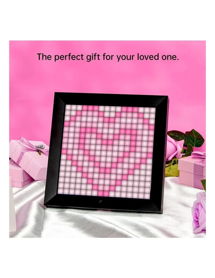 Divoom Pixoo 16x16 Pixel Art LED Display - Black image 4