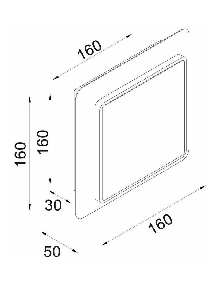Lima City Series LED Tri-CCT Interior Rotatable Dimmable Wall Lights image 5