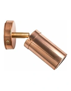 GU10 Exterior Wall Pillar Spot Lights (Light Weight Copper) IP54