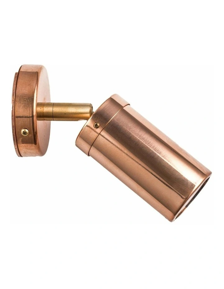 GU10 Exterior Wall Pillar Spot Lights (Light Weight Copper) IP54 image 1