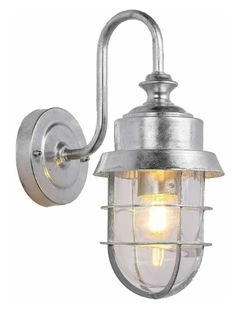 Parol Exterior Cylinder Glass with Cage Wall Lights IP44