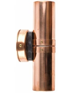 GU10 Exterior Wall Pillar Spot Lights (Light Weight Copper) IP54