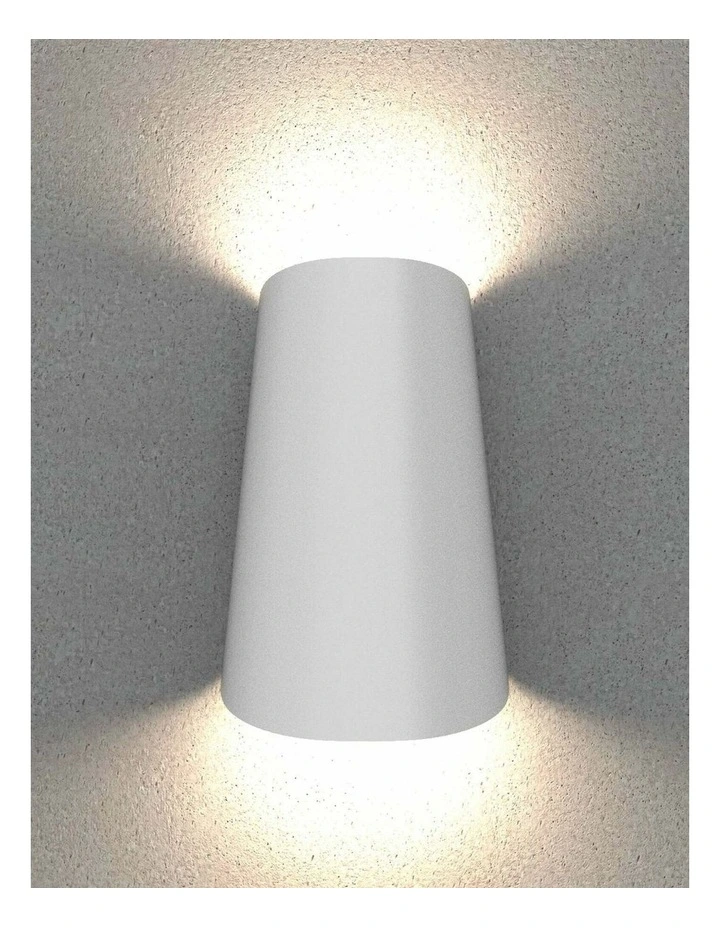 Bes LED Tri-CCT Exterior Surface Mounted Cone Up/Down Wall Light IP65 image 2