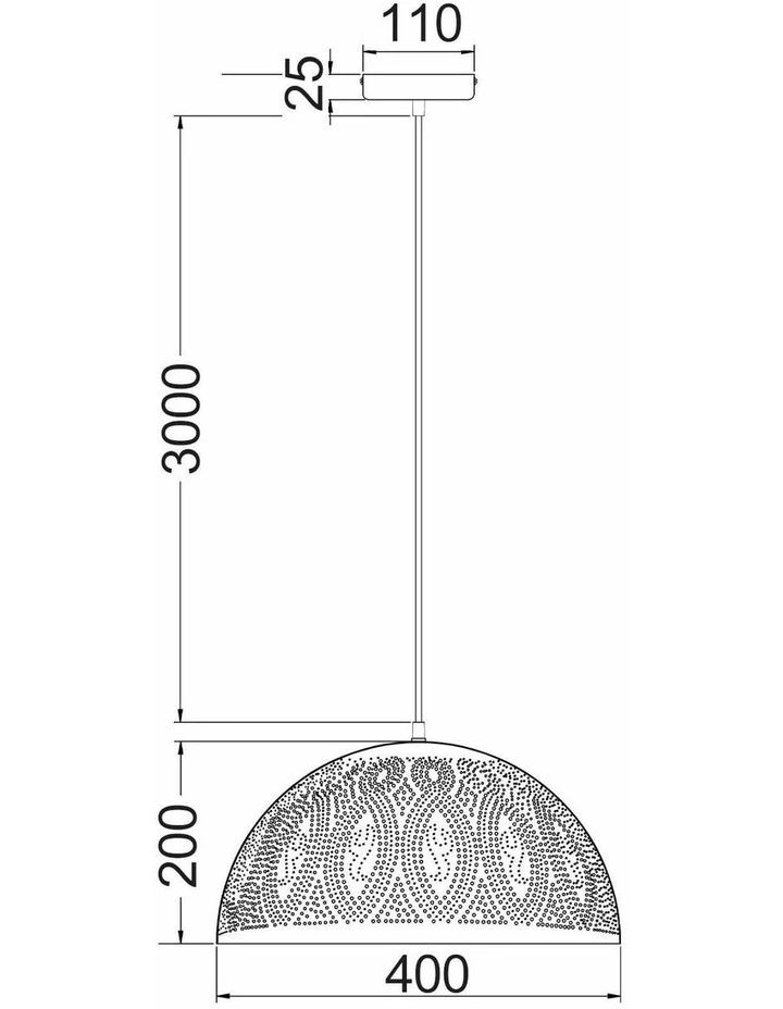 Marrakesh Bohemian Interior Dome Shape Pendant Lights image 3