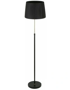 Crecer Interior Slanted Pleated Shade Height Adjustable Floor Lamps